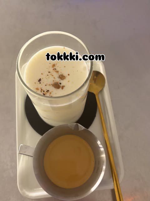 내려 놓은 커피